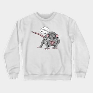 Happy Possum Crewneck Sweatshirt